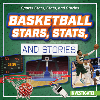 Library Binding Basketball Stars, Stats, and Stories Book