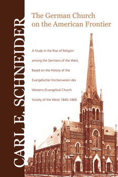 Paperback The German Church on the American Frontier Book