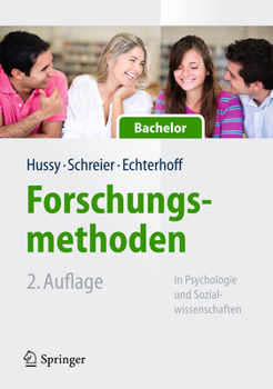 Paperback Forschungsmethoden in Psychologie Und Sozialwissenschaften Für Bachelor [German] Book