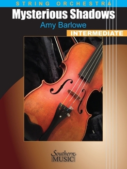 Paperback Barlowe: Mysterious Shadows for String Orchestra, Grade 3 Score and Parts Book
