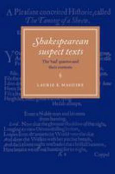 Paperback Shakespearean Suspect Texts: The 'Bad' Quartos and Their Contexts Book