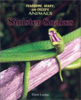 Library Binding Sinister Snakes Book