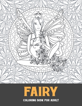 Paperback Fairy coloring book for adult: linda ravenscroft coloring book fairy and fantasy art Book