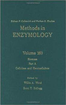 Hardcover Methods in Enzymology, Volume 160: Biomass, Part A: Cellulose and Hemicellulose Book