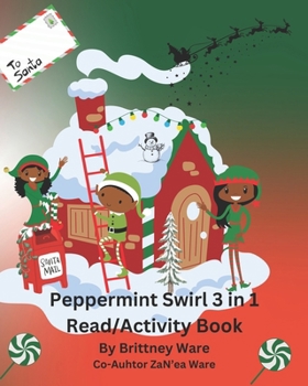 Paperback Peppermint Swirl 3 in 1 Read/Activity Book