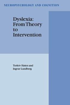 Paperback Dyslexia: From Theory to Intervention Book