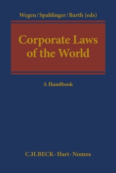 Hardcover Corporate Laws of the World: A Handbook Book