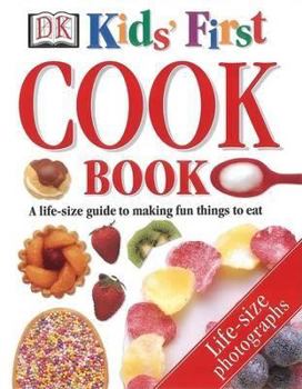 Hardcover DK Kids' First Cookbook Book