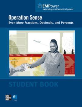 Paperback Empower Math, Operation Sense: Even More Fractions, Decimals, and Percents, Student Edition Book