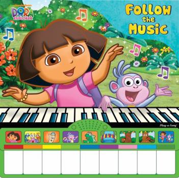 Hardcover Dora the Explorer: Follow the Music! Book