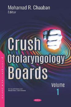Hardcover Crush Otolaryngology Boards Book