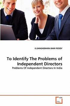 Paperback To Identify The Problems of Independent Directors Book