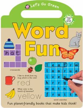 Paperback Let's Go Green Word Fun Book