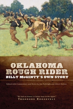 Paperback Oklahoma Rough Rider: Billy McGinty's Own Story Book