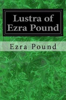 Paperback Lustra of Ezra Pound Book