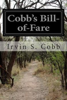 Paperback Cobb's Bill-of-Fare Book