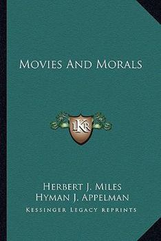 Paperback Movies And Morals Book