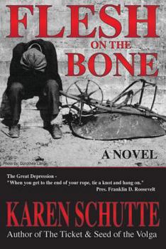 Paperback Flesh on the Bone: 3rd in a Trilogy of an American Family Immigration Saga Book