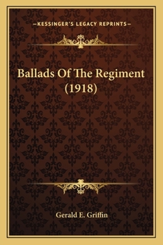 Paperback Ballads Of The Regiment (1918) Book