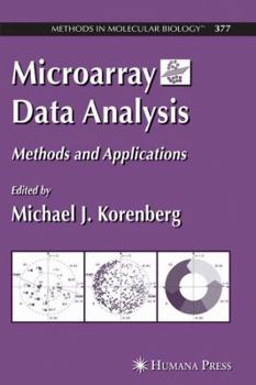 Hardcover Microarray Data Analysis: Methods and Applications Book