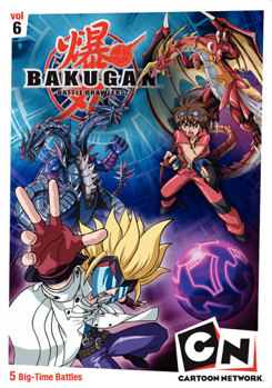 DVD Bakugan Volume 6: Time For Battle Book