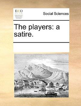 Paperback The players: a satire. Book
