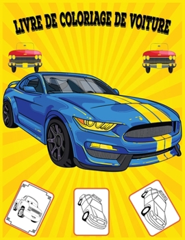 Libro para colorear coche: Divertido libro de aprendizaje y para colorear para ni�os, el mejor regalo de Navidad para ni�os