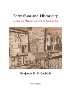Hardcover Formalism and Historicity: Models and Methods in Twentieth-Century Art Book