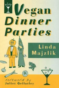 Paperback Vegan Dinner Parties Book