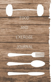 Food and Exercise Journal: Tracker journal notebook for recording food intake and exercises for bariatric patients, women and men. Personal health fitness and wellness diary.