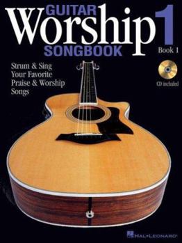 Paperback Guitar Worship Songbook, Book 1: Strum & Sing Your Favorite Praise & Worship Songs [With CD] Book