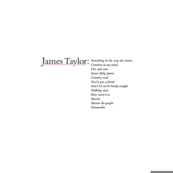 Vinyl James Taylor's Greatest Hits (2019 Remaster)(180 G Book