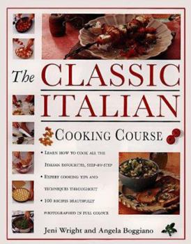 Hardcover Classic Italian Cooking Course Book