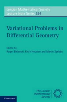 Paperback Variational Problems in Differential Geometry Book