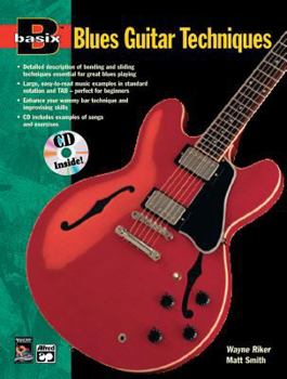Paperback Basix Blues Guitar Techniques: Book & CD (Basix(R) Series) Book