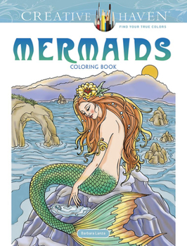 Paperback Creative Haven Mermaids Coloring Book