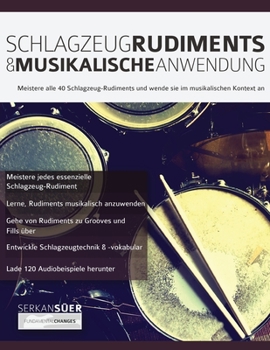 Paperback Schlagzeug-Rudiments & Musikalische Anwendung [German] Book