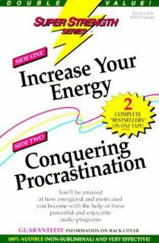 Audio Cassette Increase Your Energy + Conquer Procrastination Book