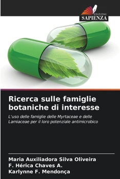 Paperback Ricerca sulle famiglie botaniche di interesse [Italian] Book
