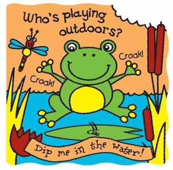 Bath Book Who's Playing Outdoors? Book