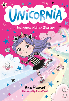 Paperback Unicornia: Rainbow Roller Skates Book