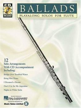 Paperback Ballads: Play-Alongs Solos for Flute Book
