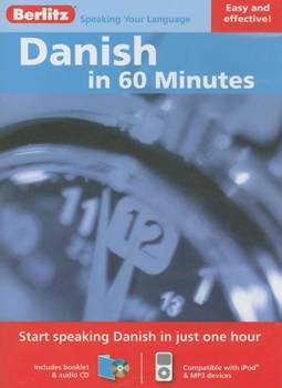 Audio CD Danish in 60 Minutes [With Booklet] Book