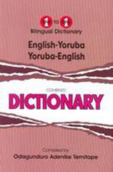 Hardcover English-Yoruba Yoruba-English One-to-One Dictionary Book