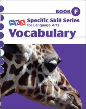 Spiral-bound Specific Skill Series for Language Arts - Vocabulary Book, Level F (SPECIFIC SKILLS LANGUAGE ARTS) Book