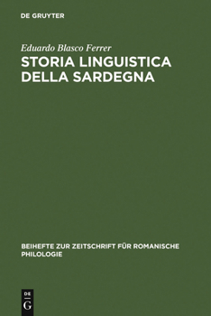 Hardcover Storia linguistica della Sardegna [Italian] Book