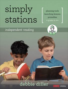 Paperback Simply Stations: Independent Reading, Grades K-4 Book