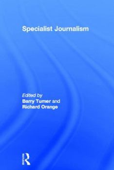 Hardcover Specialist Journalism Book