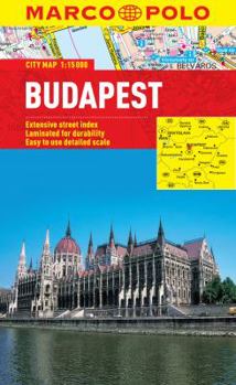 Map Budapest Marco Polo City Map Book