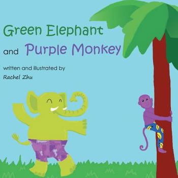 Paperback Green Elephant and Purple Monkey Book